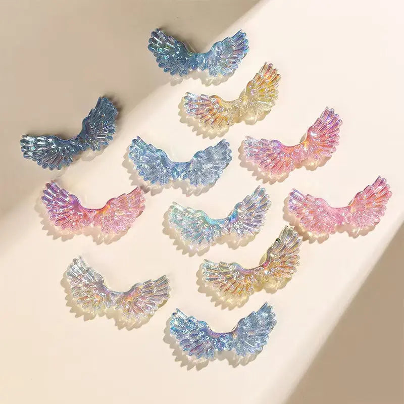 FS5303-Uv Loving Angel Wing Beads - Zoe DIY Wholesale