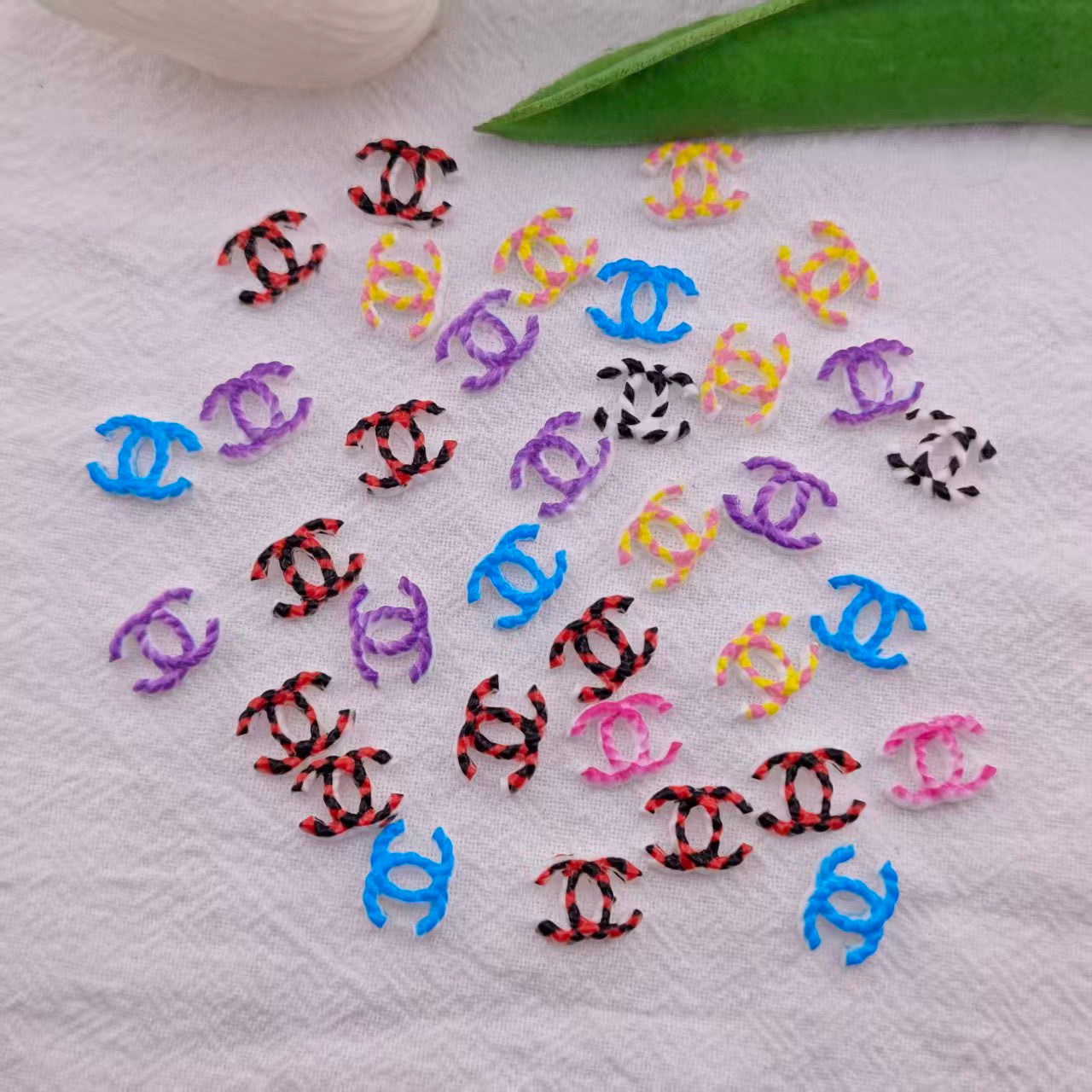 FS6323- Cc Printed Resin Charms Printed Resin Patche Zoe's DIY Shop