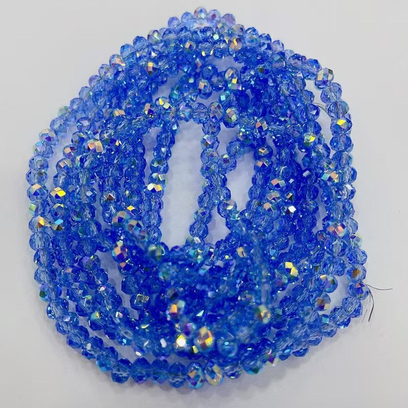 FS3828- 4mm Ab Glass Beads Color-Plated Glass Beads