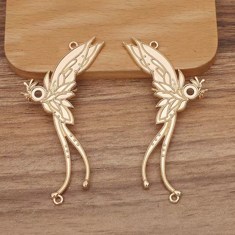 FS5200- Left 5+Right 5 Wings Metal Charms