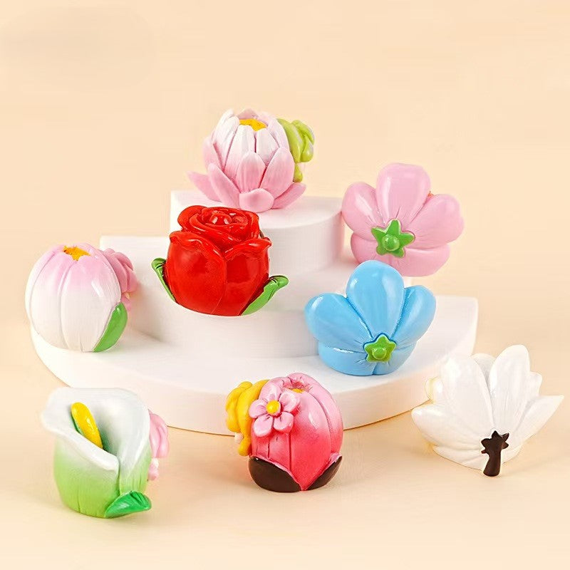 FS4319- Flower Girl, Charms Figurine Ornament, Resin Zoe's DIY Shop