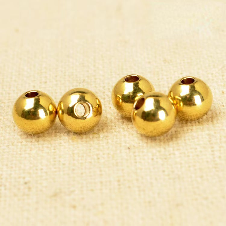 FS4433- 6mm Color-Plated Acrylic Beads Fit For Pen