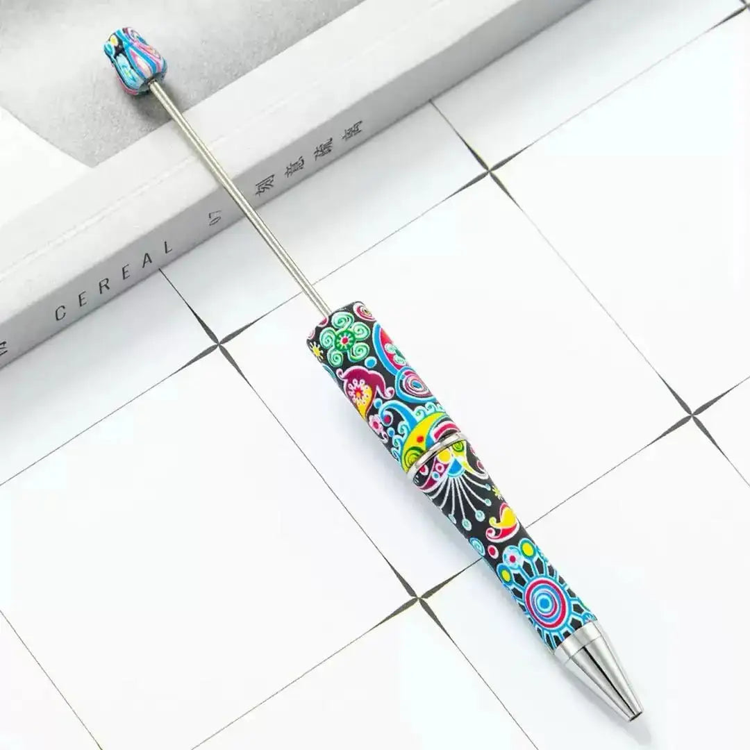 FS102378-Printed Beadable Pens -Zoe DIY Wholesale