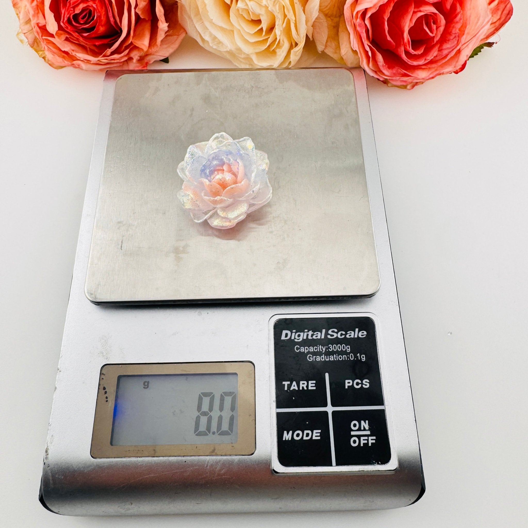 FS19297-About 33mm Resin Flower Patch For Making Fancy Beads -Zoe DIY Wholesale