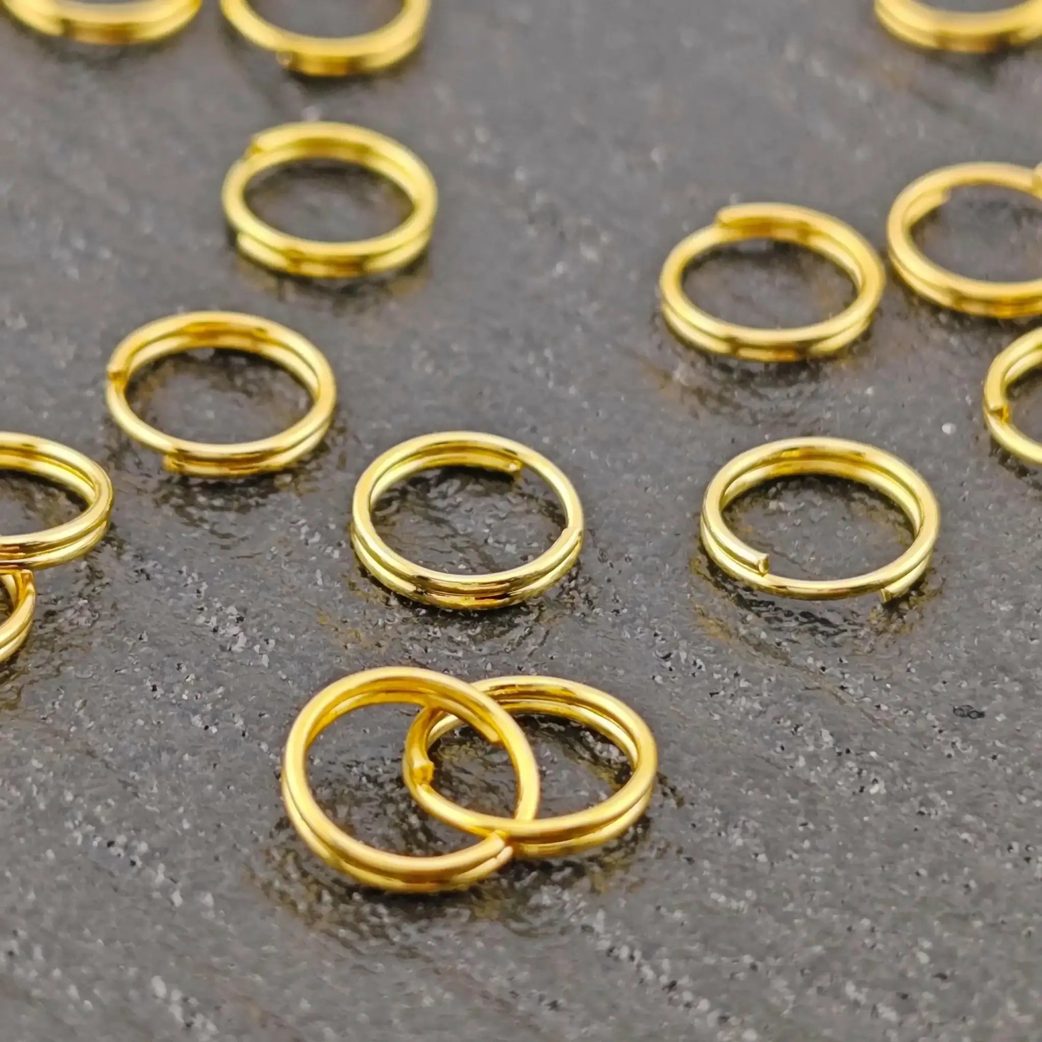 FS2012-8mm Two Layer Ring -Zoe DIY Wholesale
