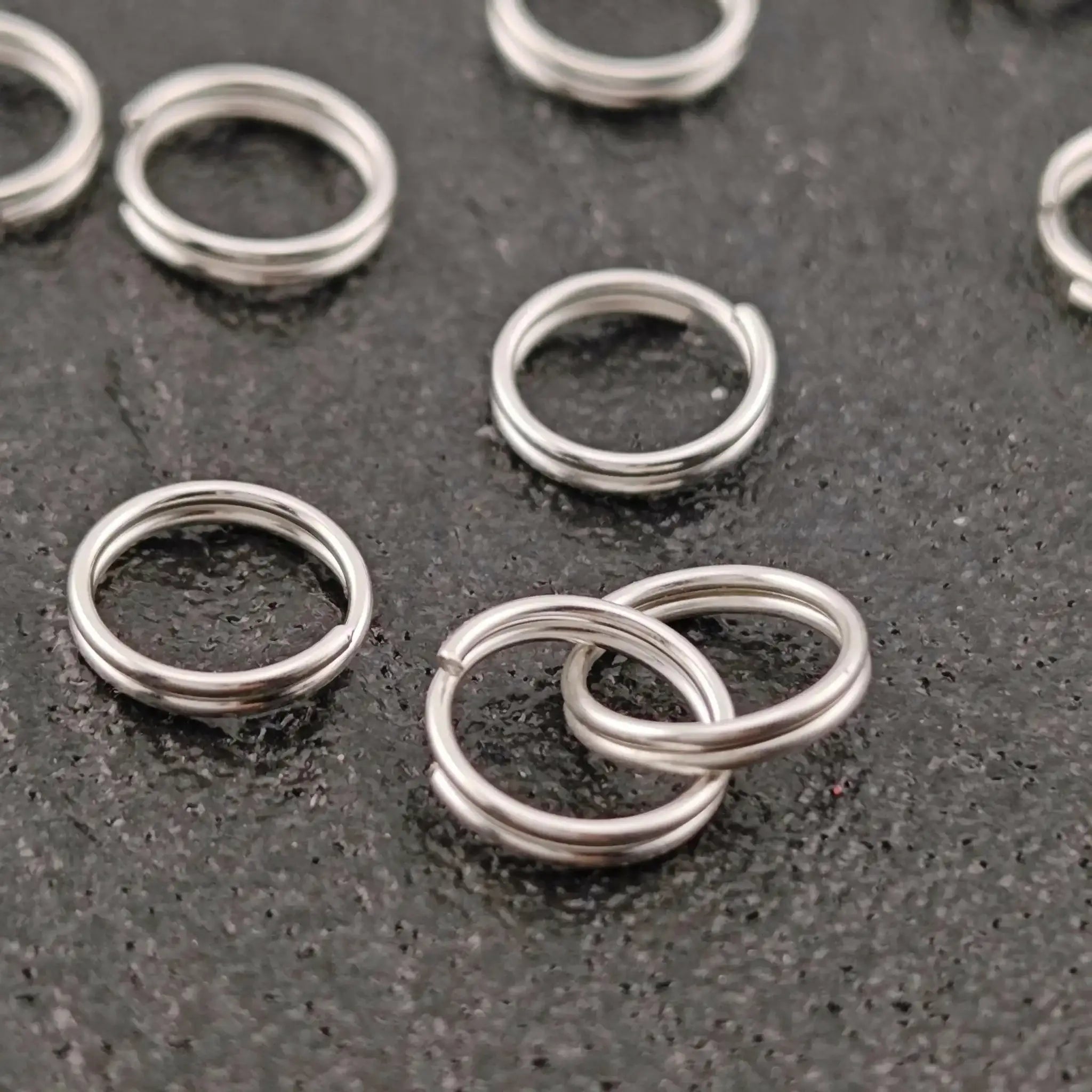 FS2012-8mm Two Layer Ring -Zoe DIY Wholesale