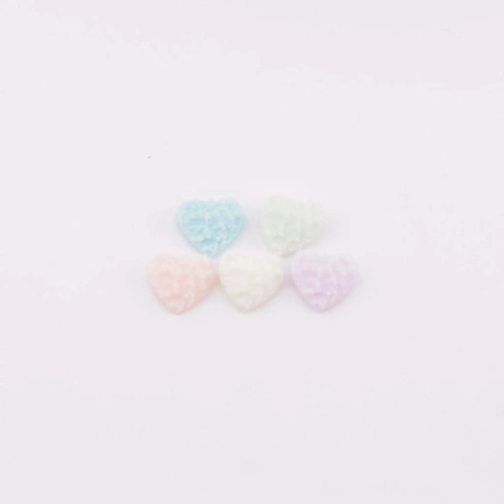 FS5995-7.5mm Sugar Heart Charms -Zoe DIY Wholesale