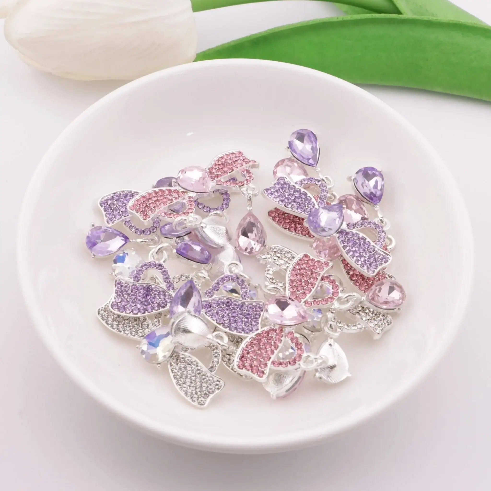 FS6013-Butterfly Combined With Gold Patches -Zoe DIY Wholesale