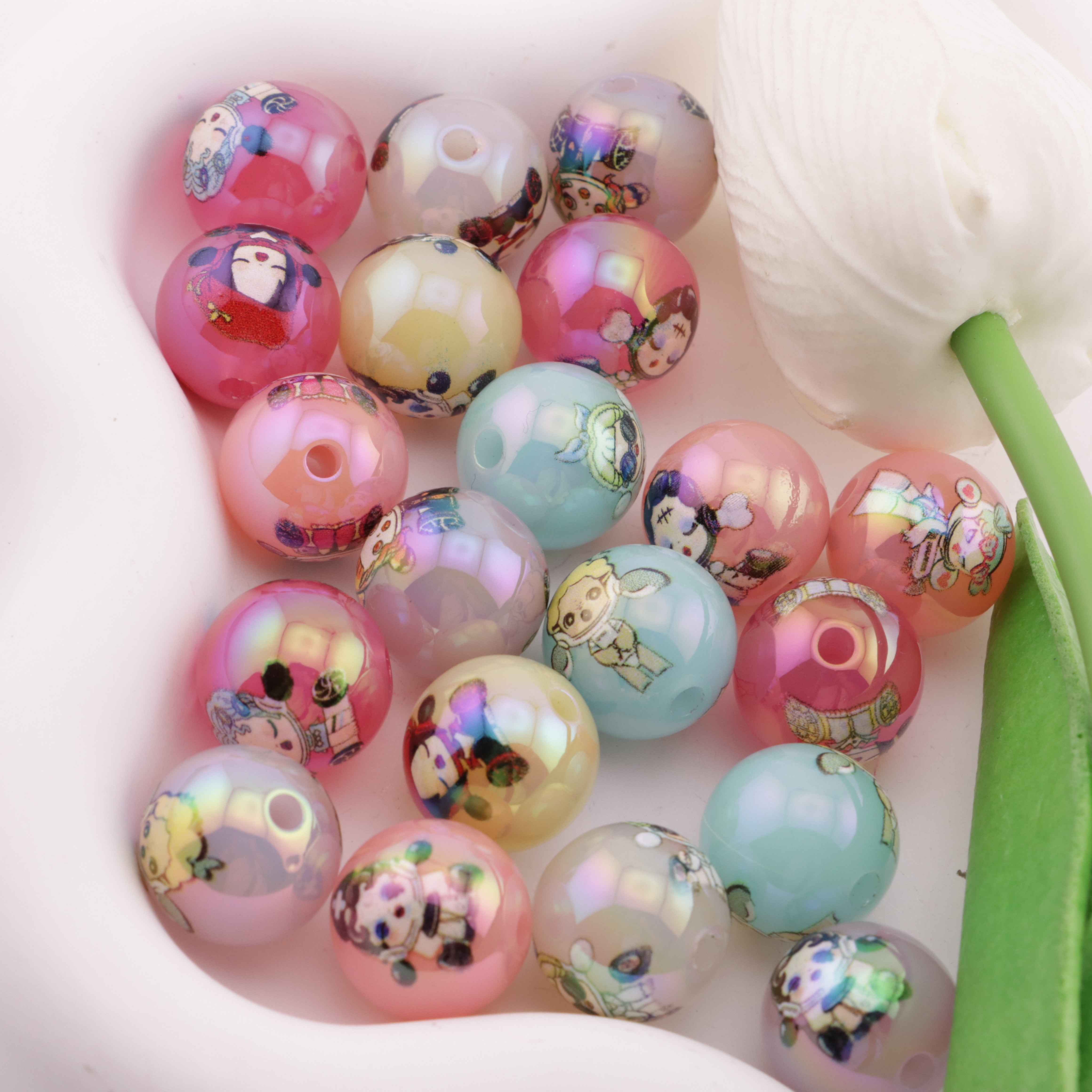 FS6306- 16mm Sp Beads Jelly - Colored Sp Beads Zoe's DIY Shop
