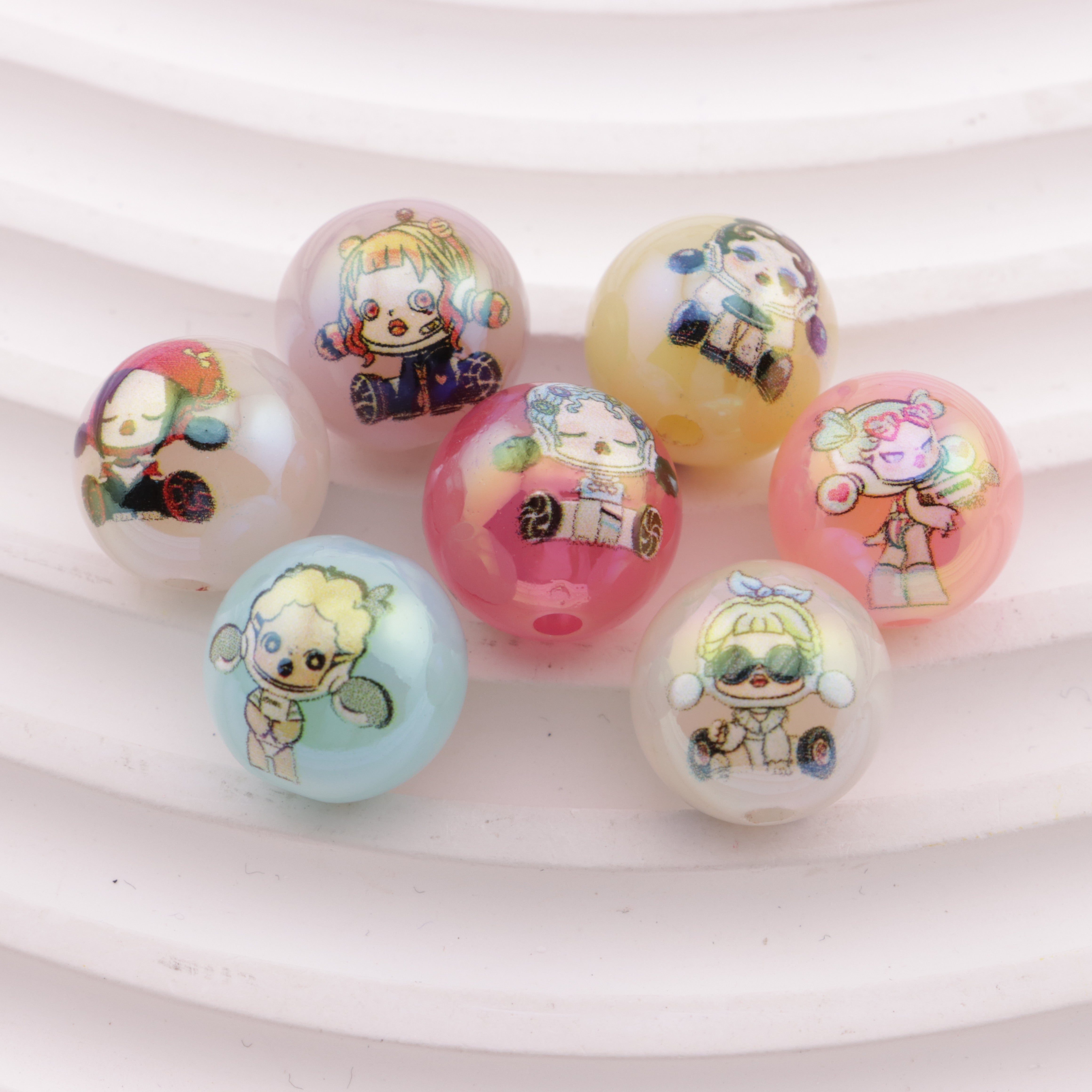 FS6306- 16mm Sp Beads Jelly - Colored Sp Beads Zoe's DIY Shop