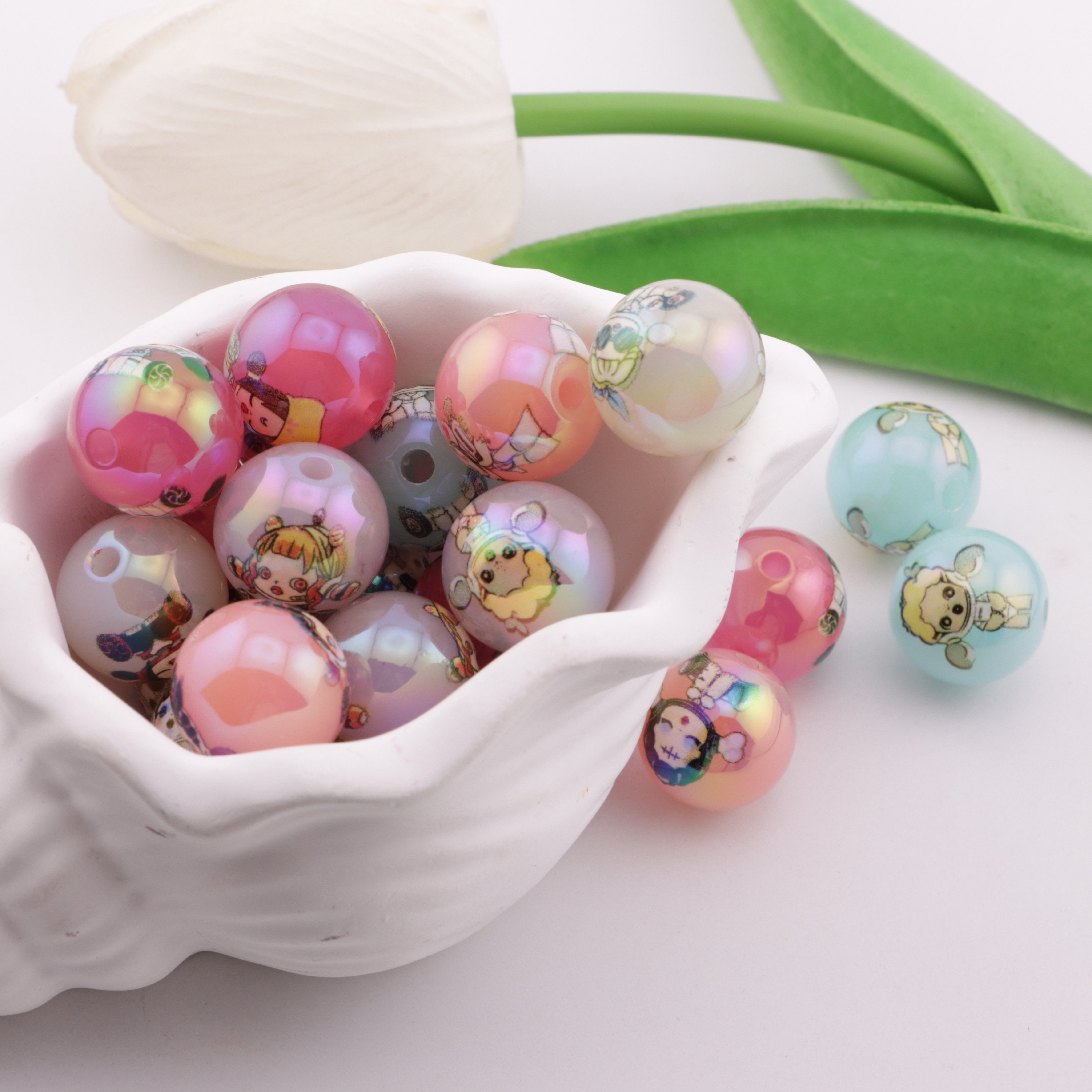 FS6306- 16mm Sp Beads Jelly - Colored Sp Beads Zoe's DIY Shop