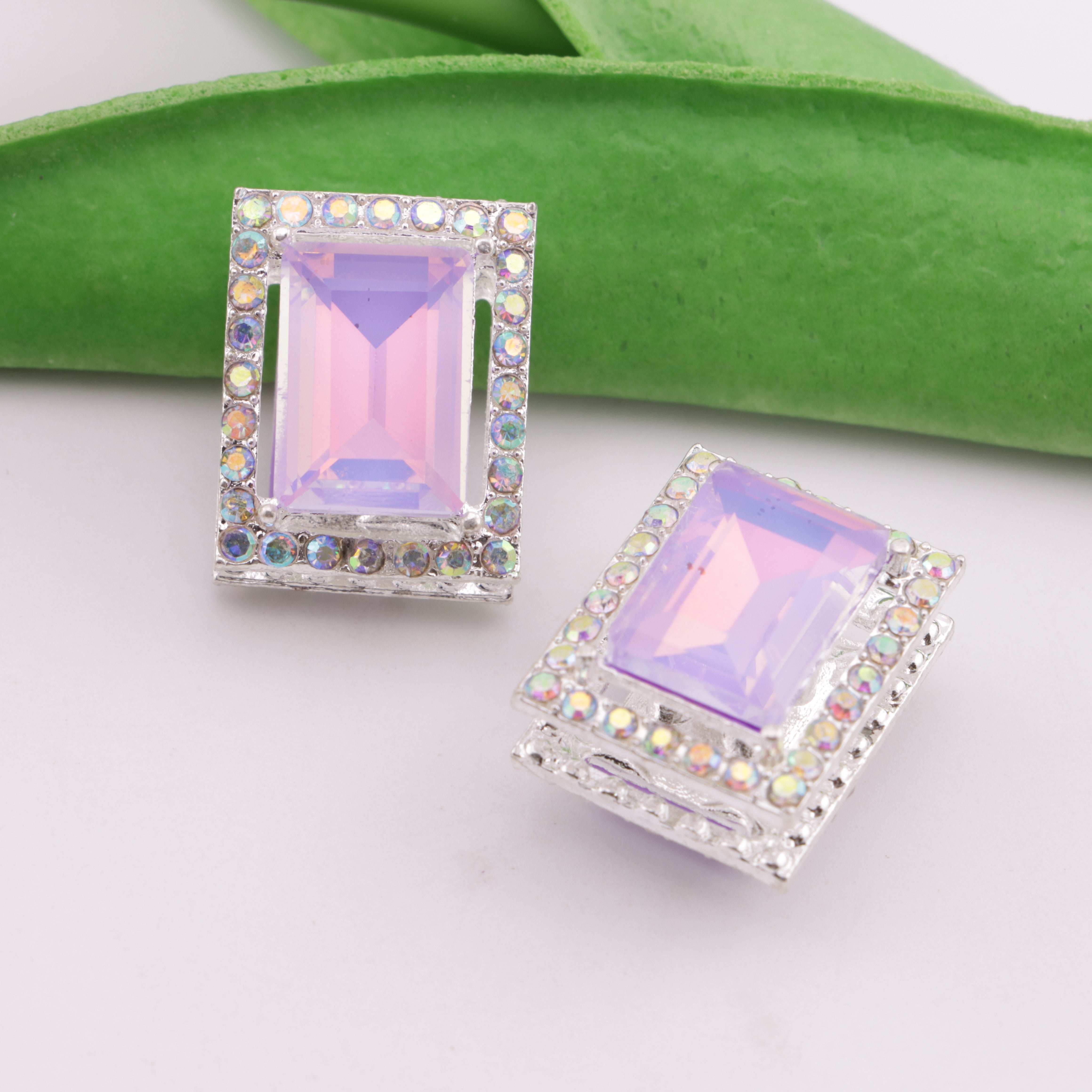 FS6331- Rectangular Four-way Alloy Beads Zoe's DIY Shop