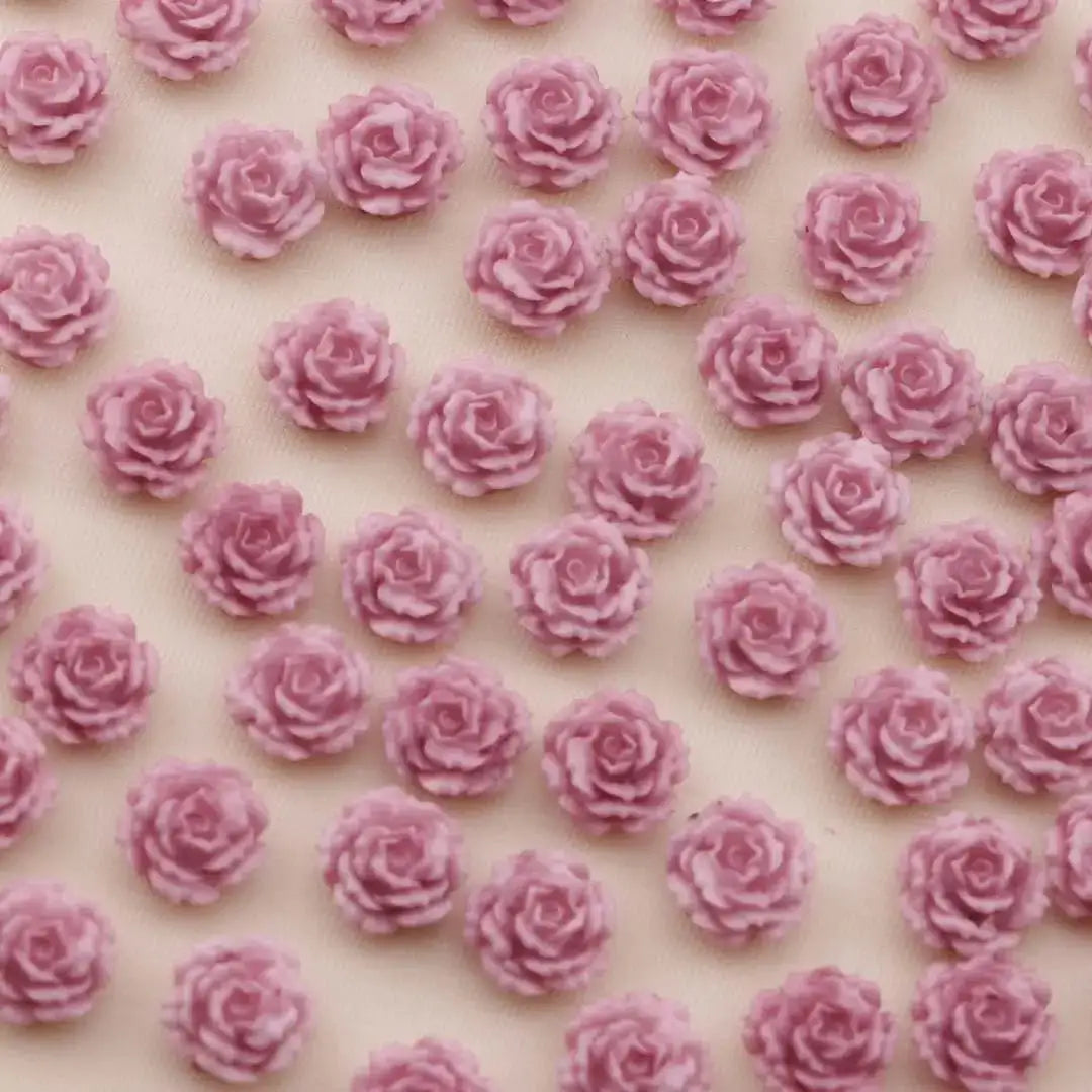 FS6569-10mm Luminous Soft Flower Charms -Zoe DIY Wholesale