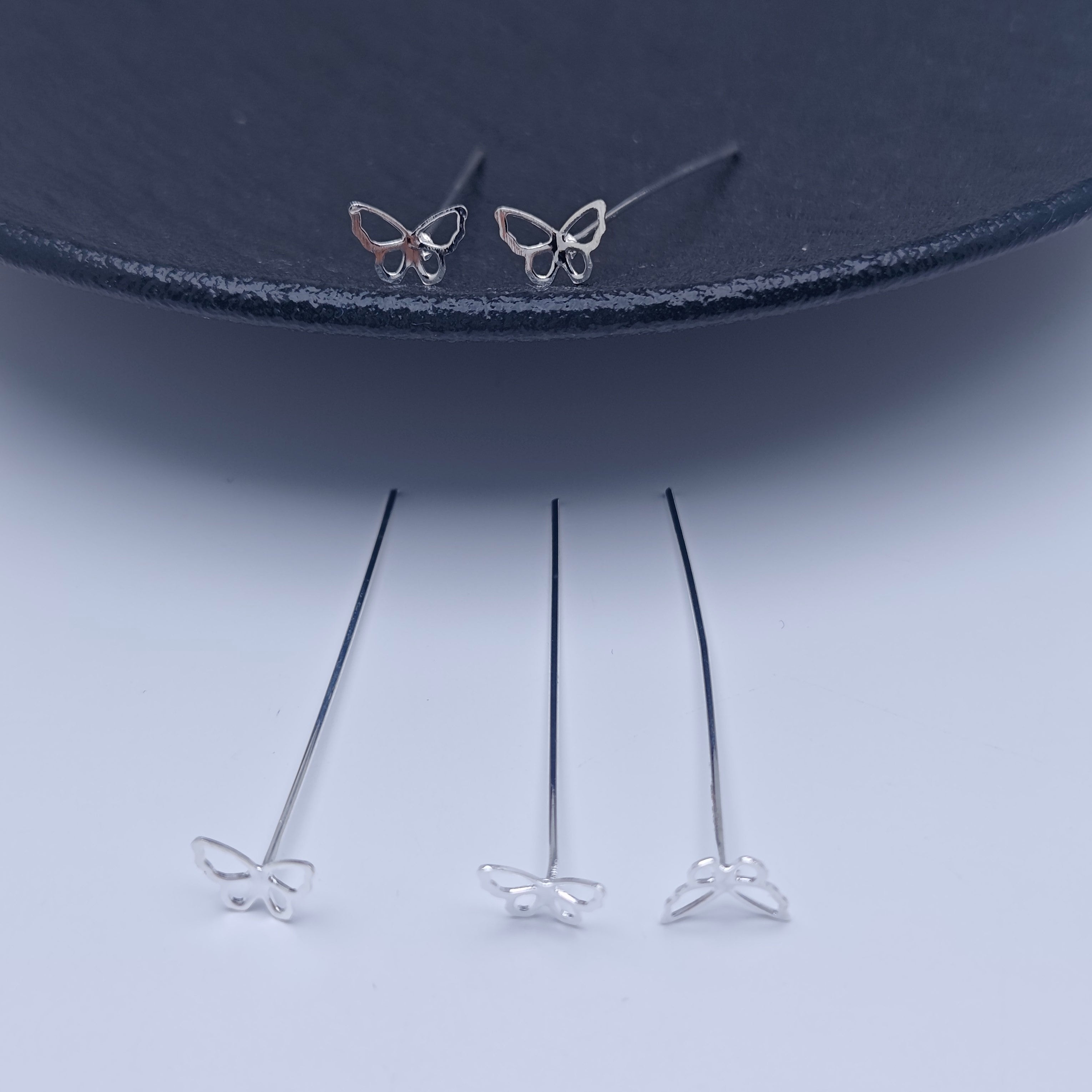 FS4895- 40mm Hollow Butterfly Pin