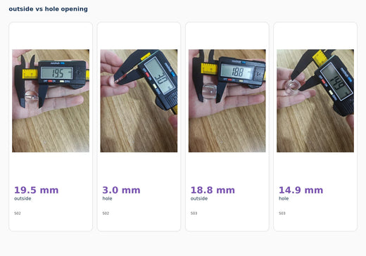 Bead Measurement Chart: How to Measure Bead Diameter and Hole Size with Caliper