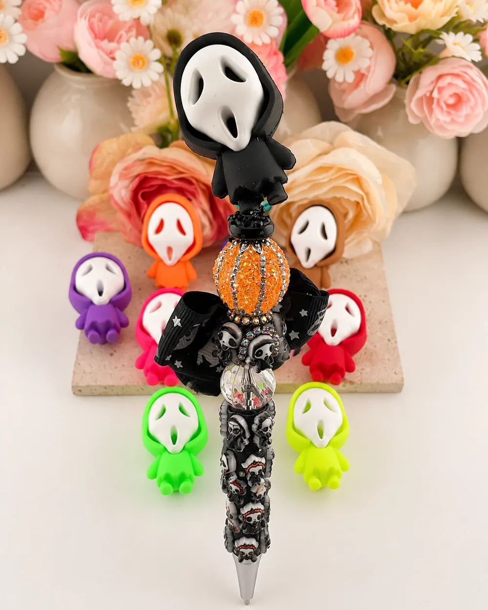 Pen Toppers DIY: How to Add a Ghost Topper to a Beadable Pe