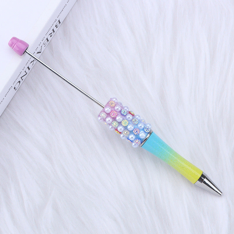 FS2741-5 Pieces Colorful Pearl Fancy Beadable Pens