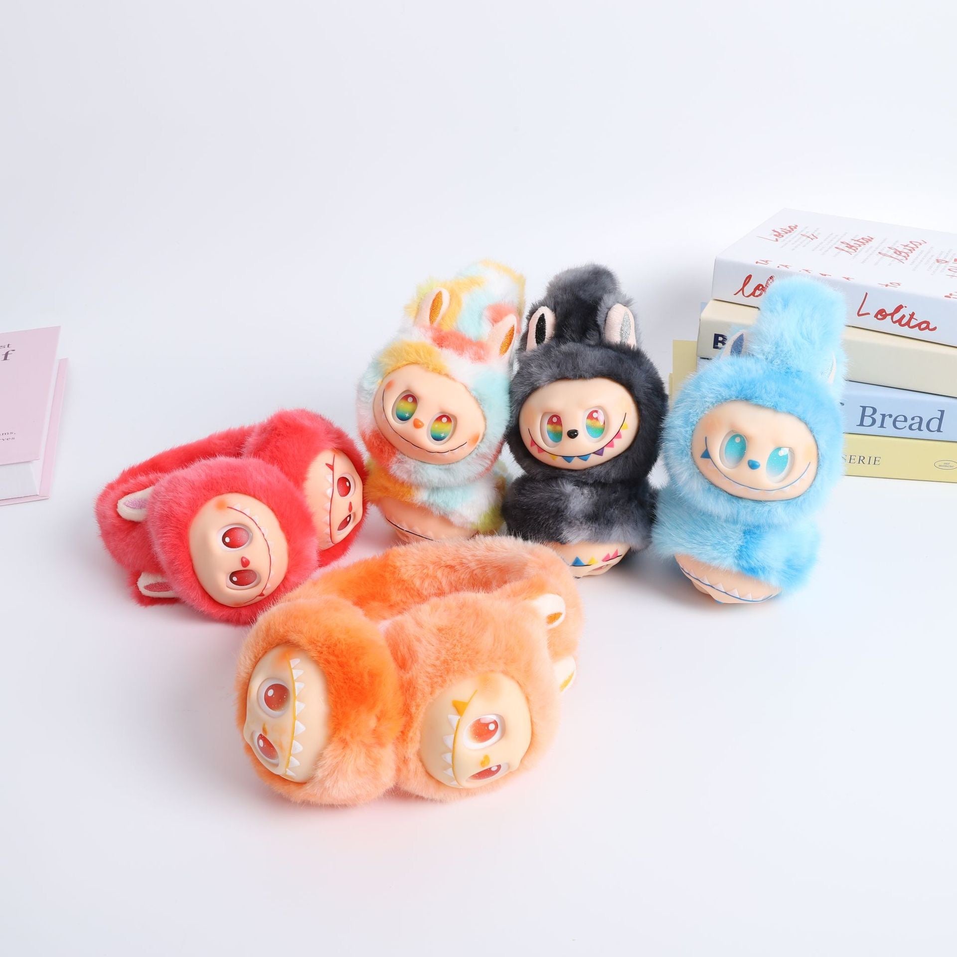FS6693-Labubu 3.0 Fluffy Ear Warmer Zoe's DIY Shop