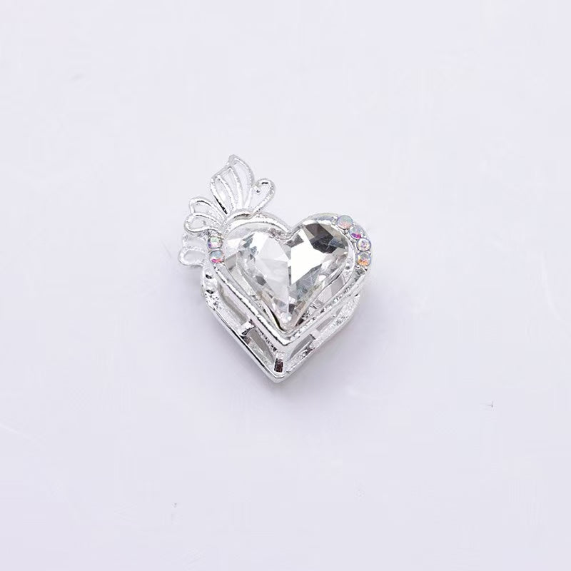 Heart Butterfly Heavy-Duty Beads Straight Hole Beading Accessories Findings DIY Beaded Pen