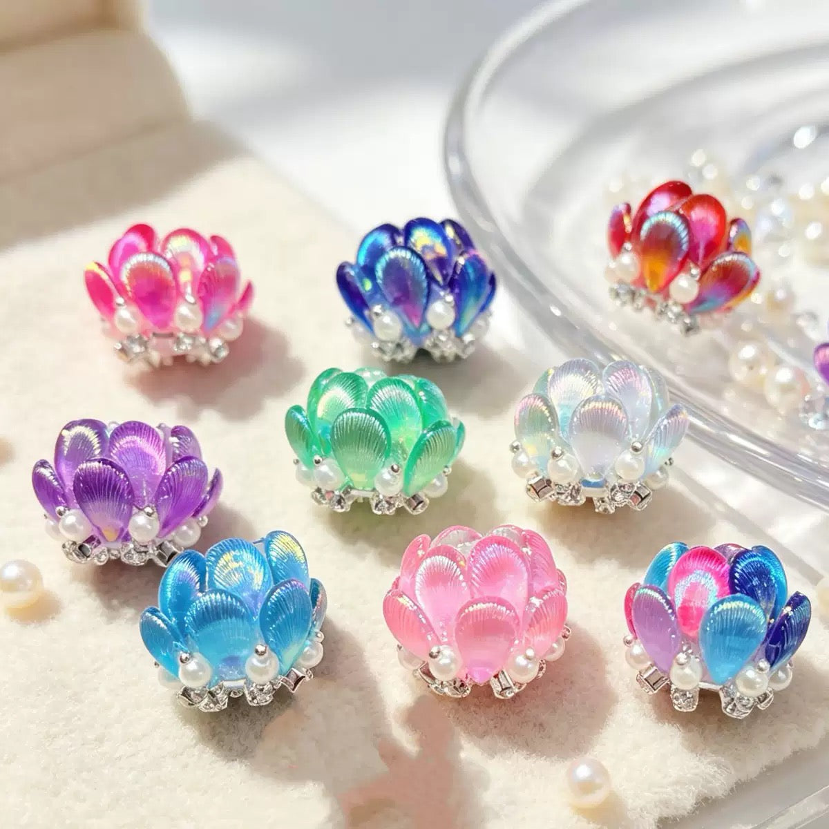 FS20090-About 18mm Lutous Flower Fancy Beads