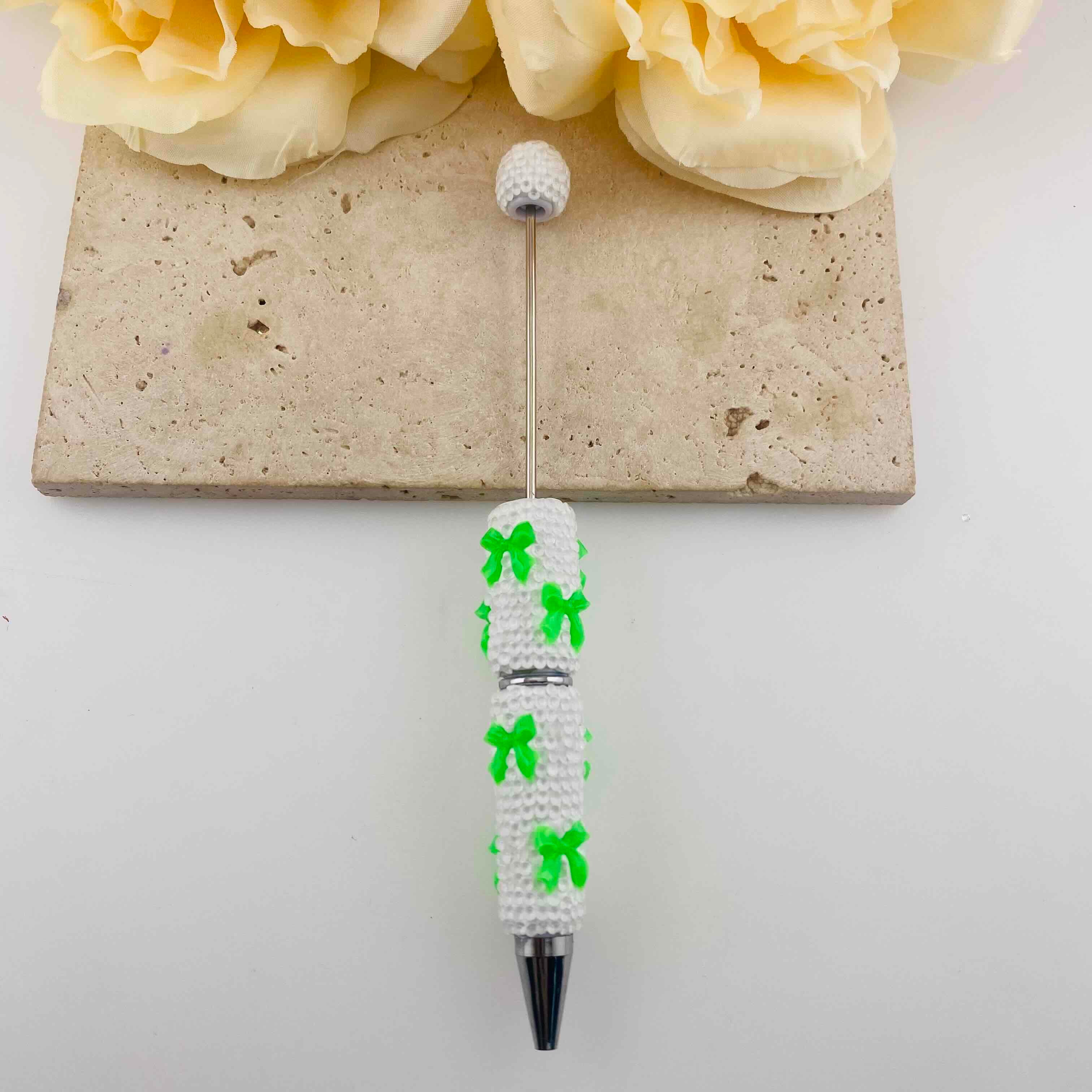 FS19960-Bow Full Rhinestone Fancy Pens