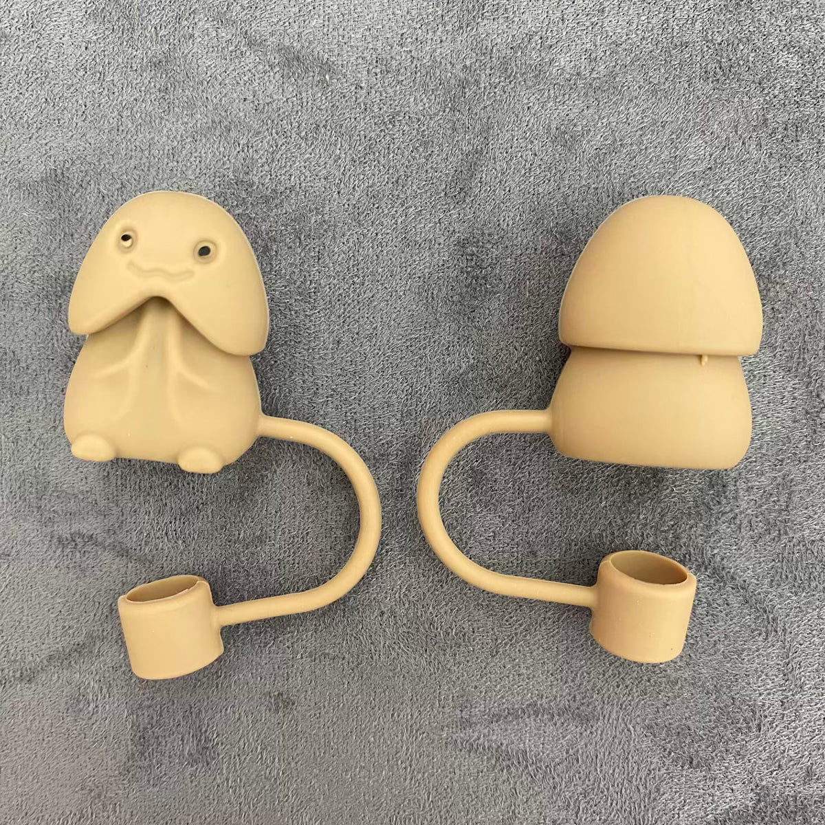 Men's Body Part Straw Topper