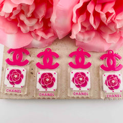 PP20499-CC Flower Acrylic Patch