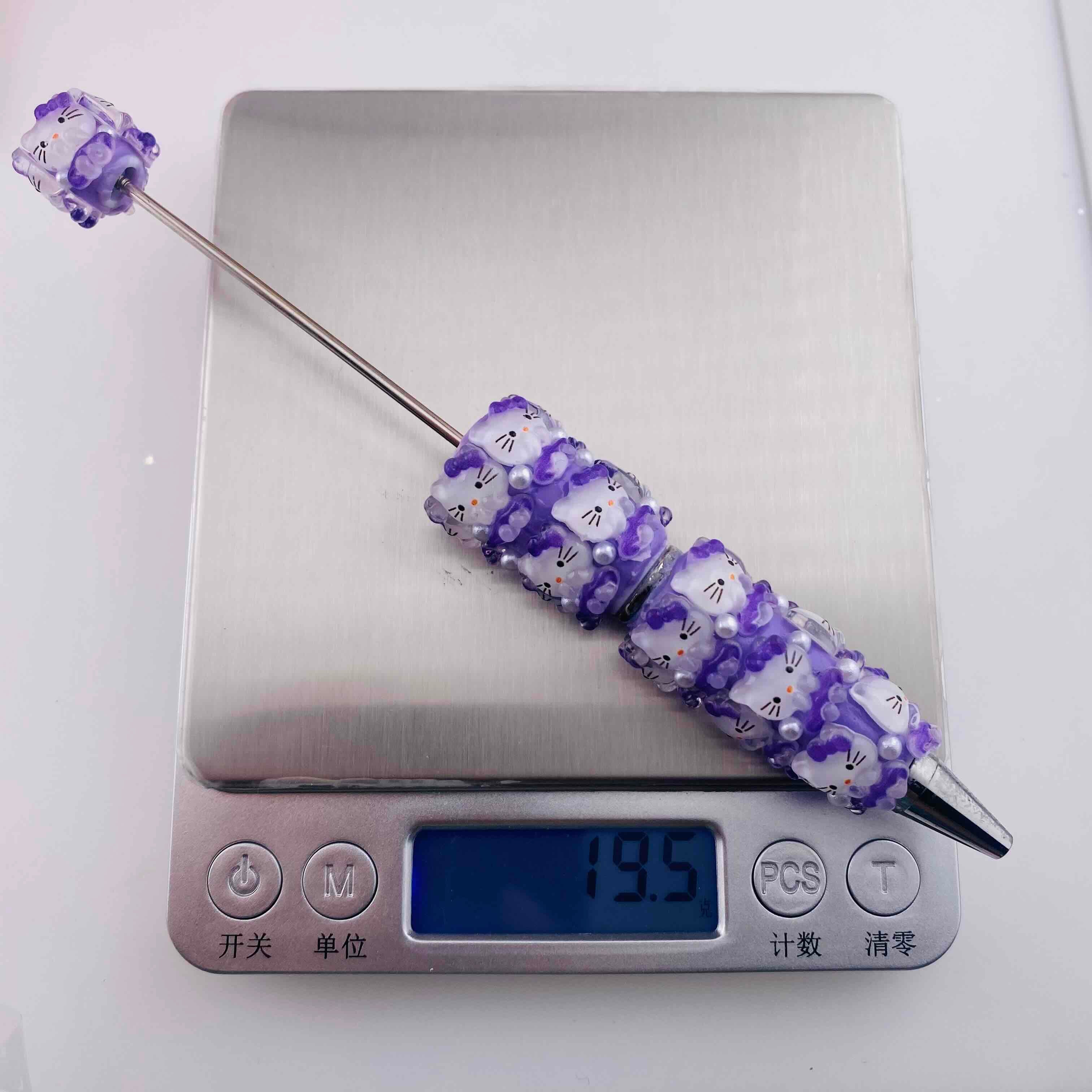 FS19808-Hello Kitty Pesrl Beaded Pens