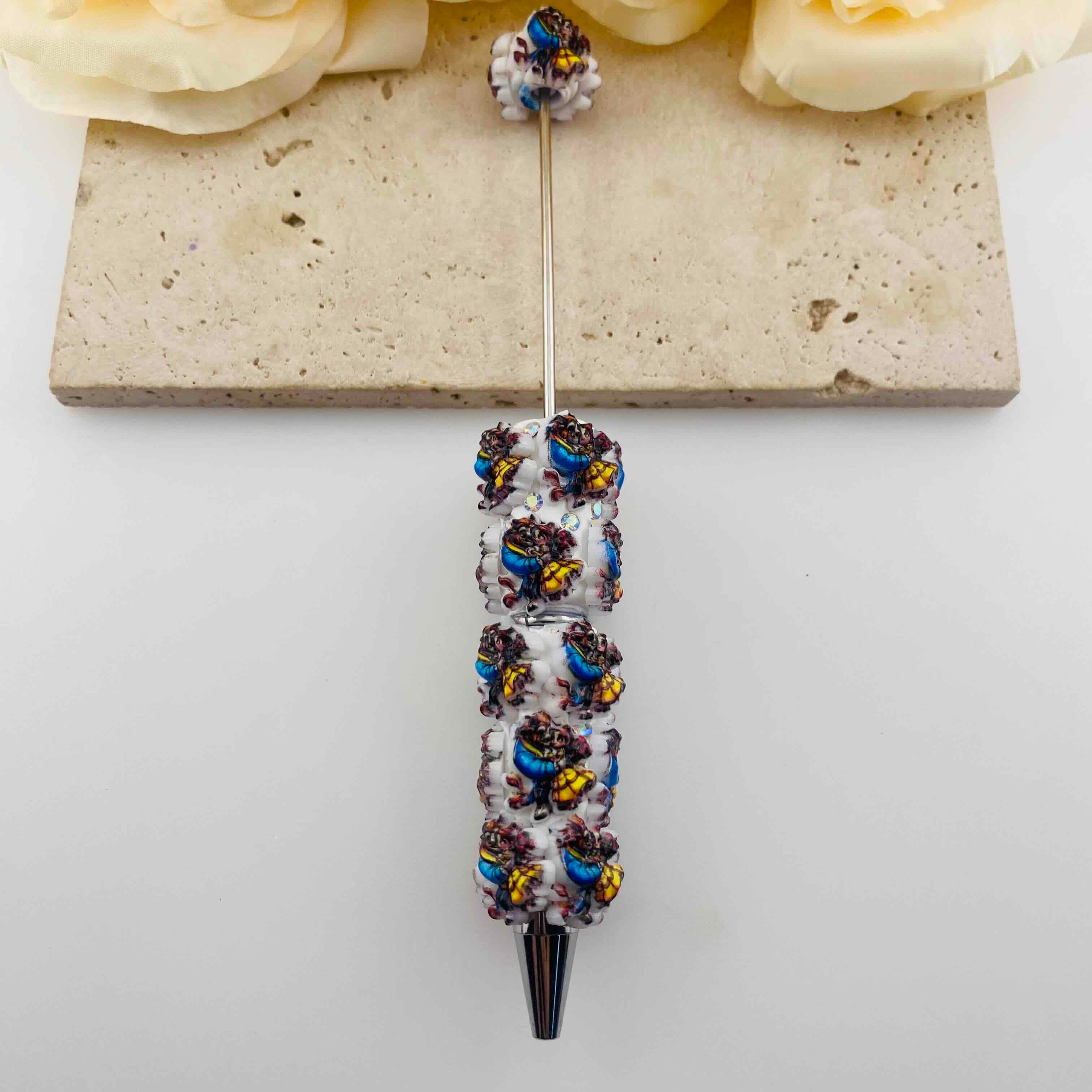 FS19931-Beauty and the Beast Themed Clay Pens