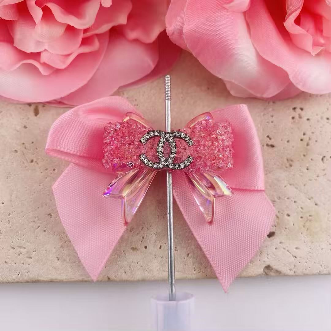 PP20760-Bow Sugar Beads For Beadable Pens Keychain Making