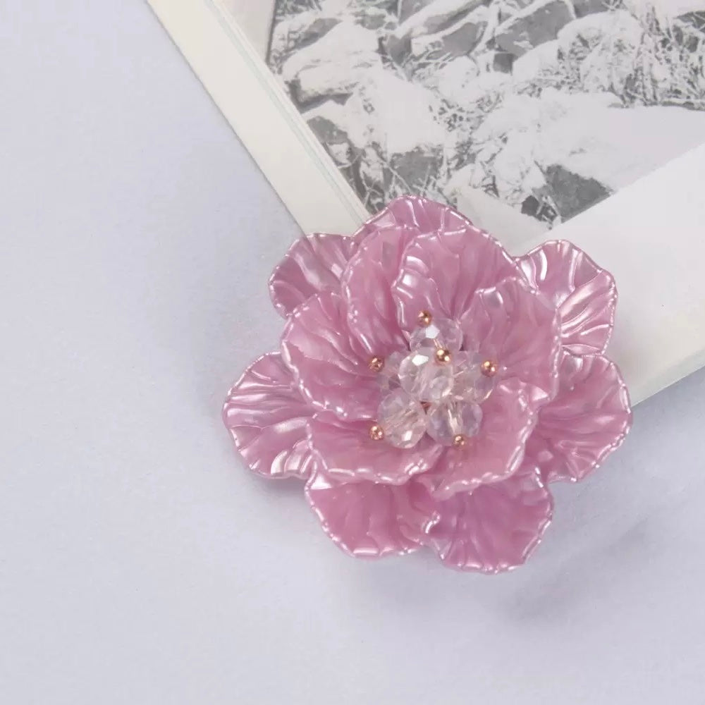 FS1004- 47MM Mixed Color Handmade  Flower For Making Fancy Beads Zoe's DIY Shop