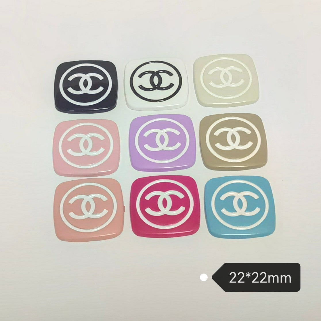 FS2533-About 22×22mm Metal Patch As Picture Shows