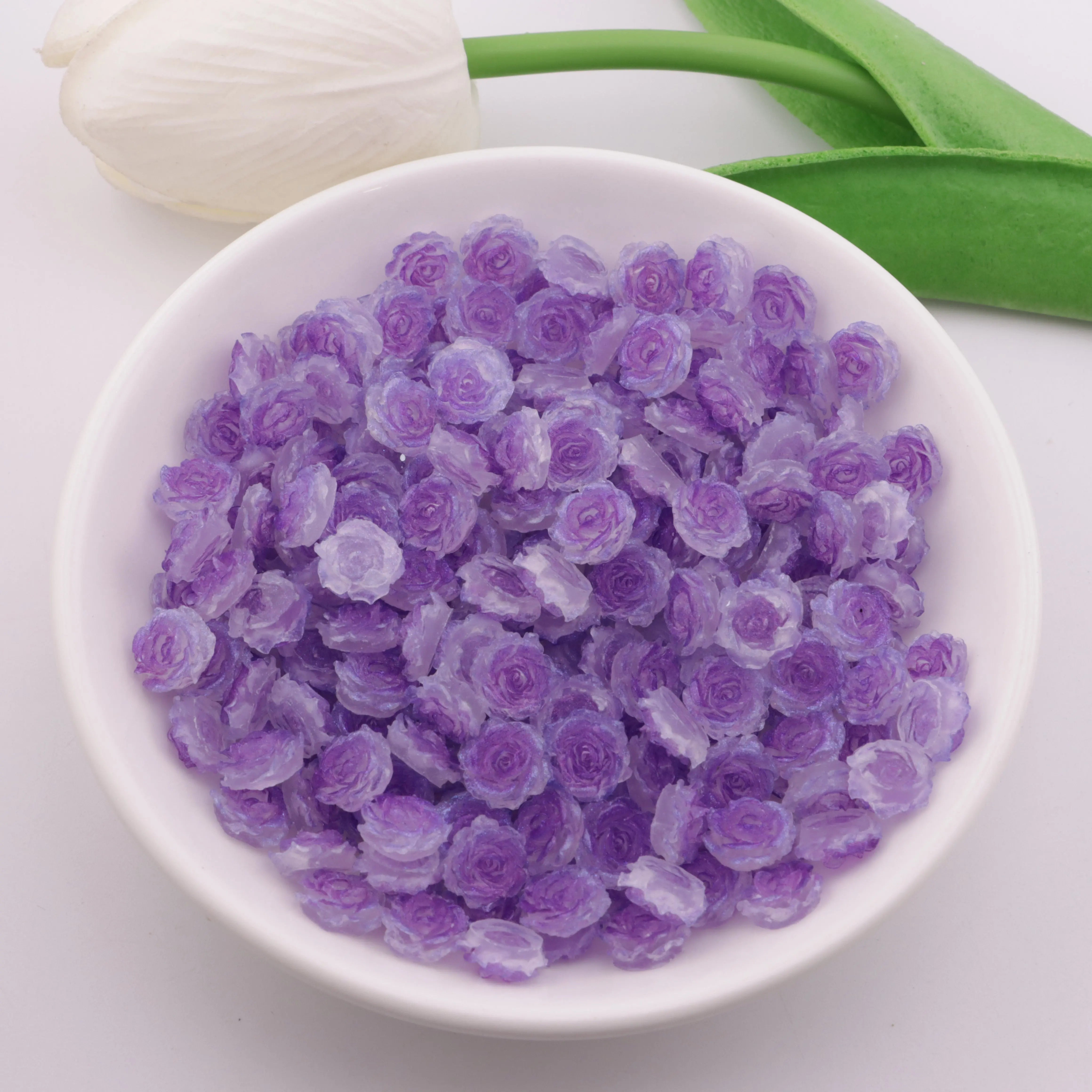 10mm Luminous Glow-in-the-dark Flower Zoe's DIY Shop