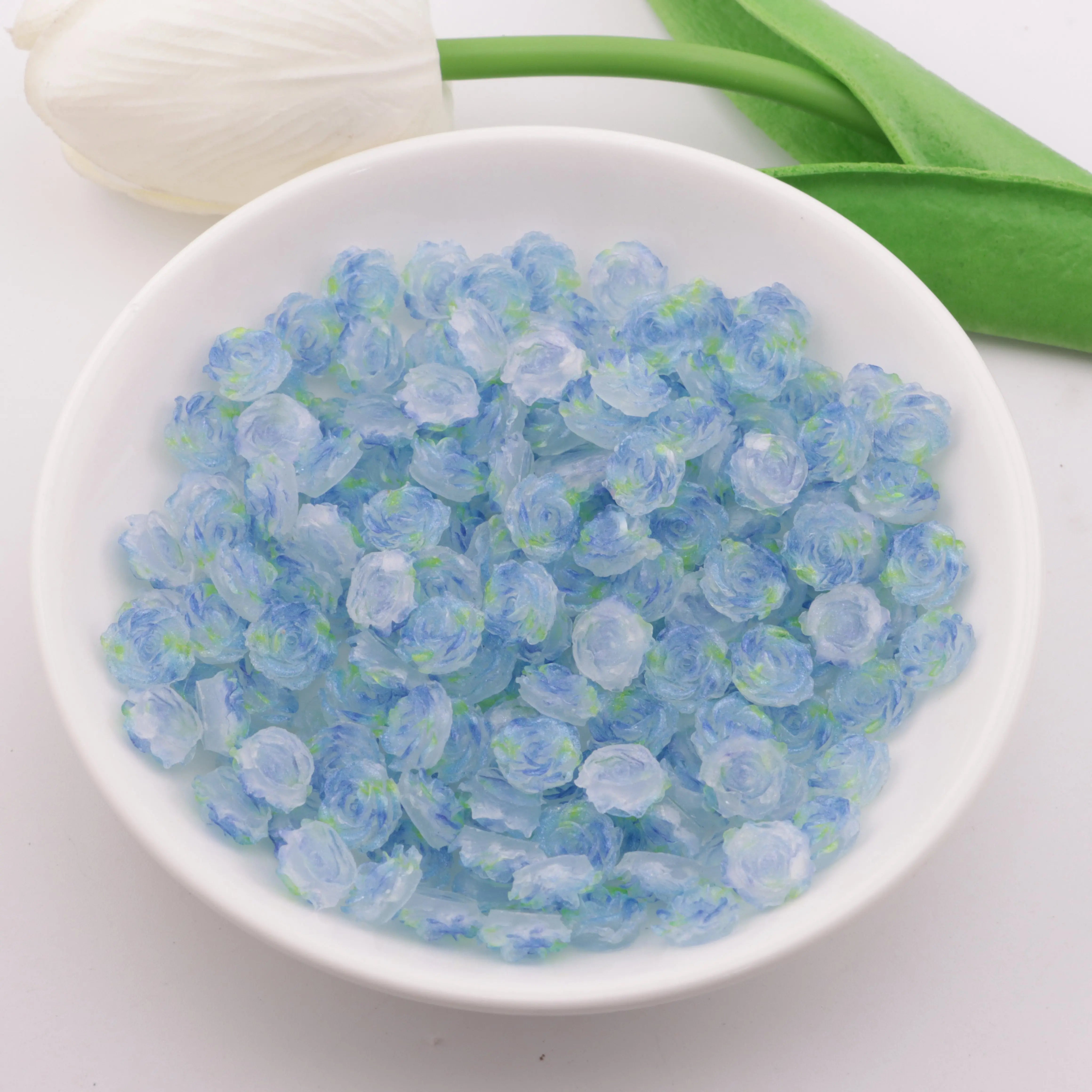 10mm Luminous Glow-in-the-dark Flower Zoe's DIY Shop