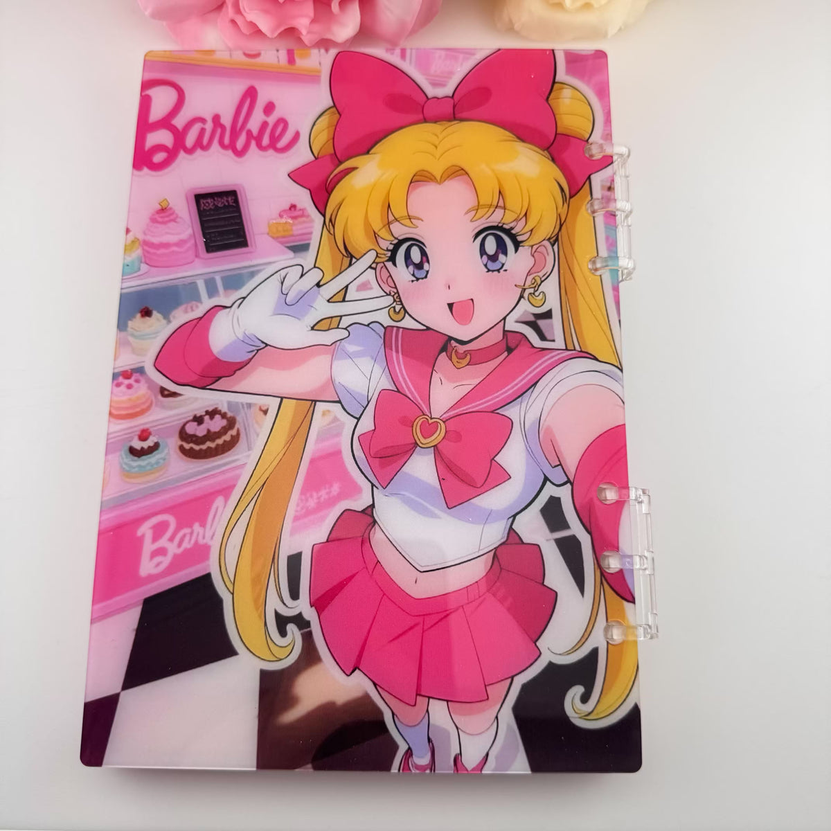 Cute Girl A5 Shake Notebook