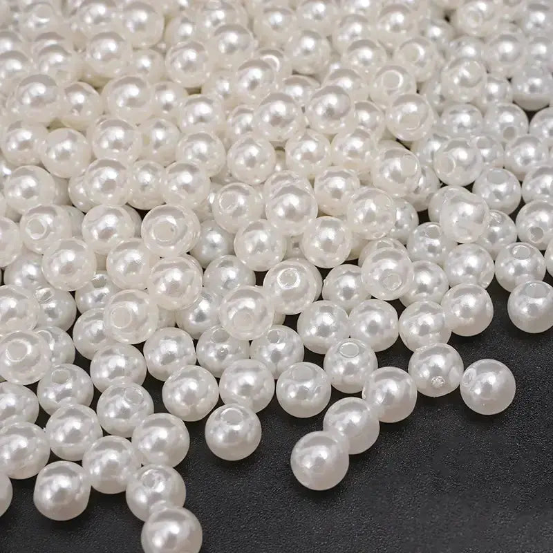 12MM Acrylic Imitation pearl for  DIY Jewellery Making Bracelets and Keyrings Zoe DIY Wholesale