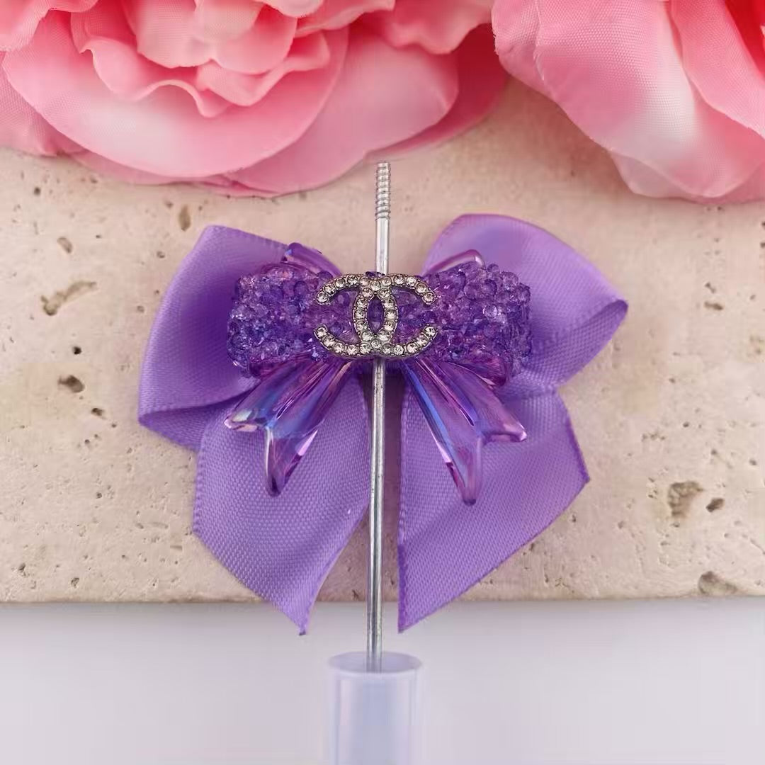 PP20760-Bow Sugar Beads For Beadable Pens Keychain Making