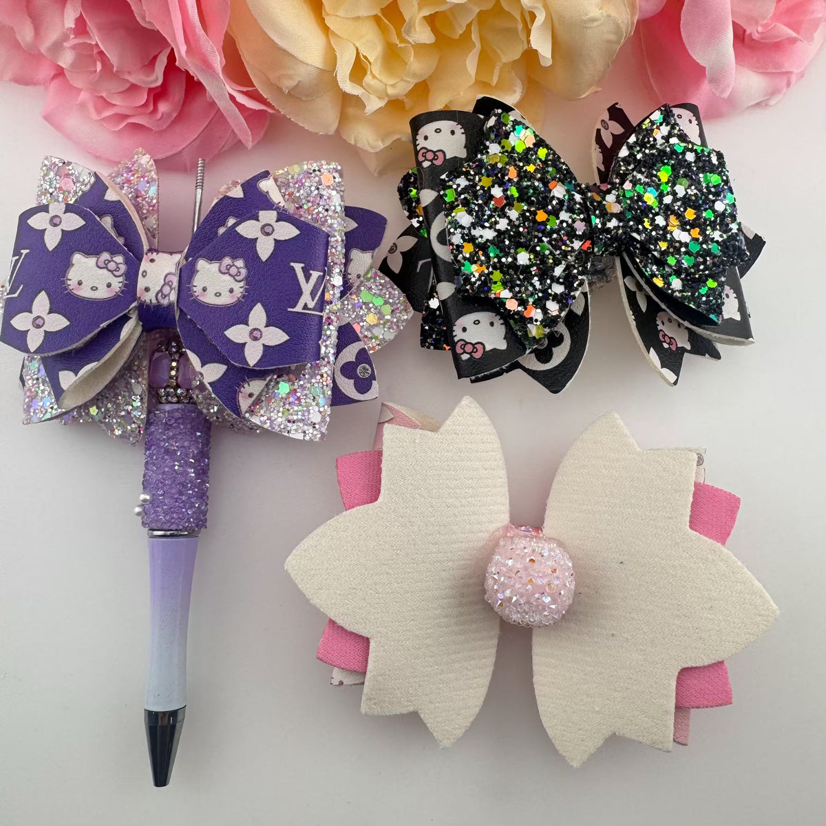 PP20740-About 7×11cm LV HK Sugar Boe Beads For Beadable Pens Keychain Making