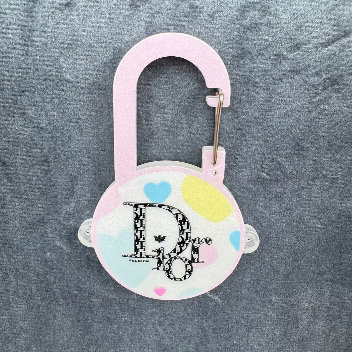 Acrylic Carabiner, Cartoon Backpack Hook Key Accessory