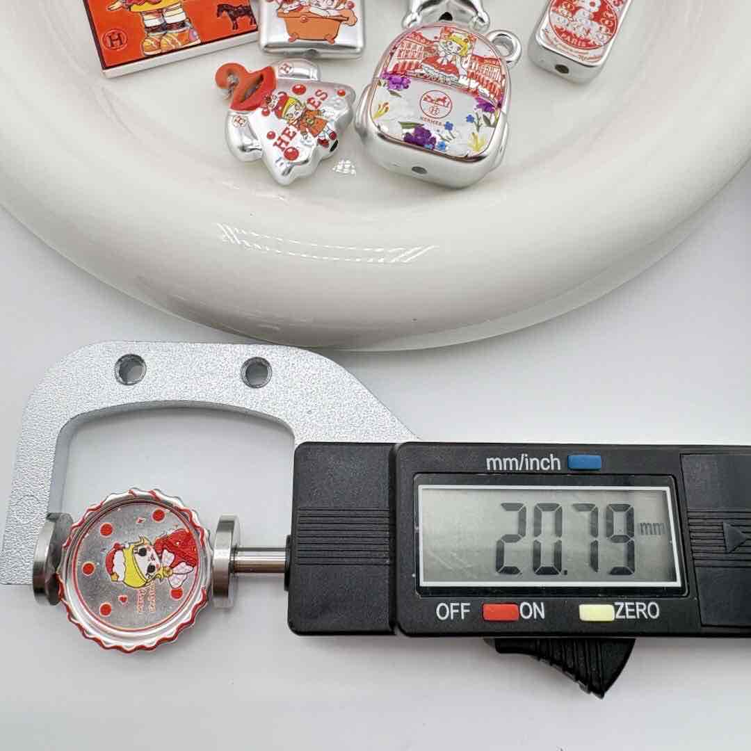 PP10955-About 26mm Mixed HERMES Series Beads/Pendants