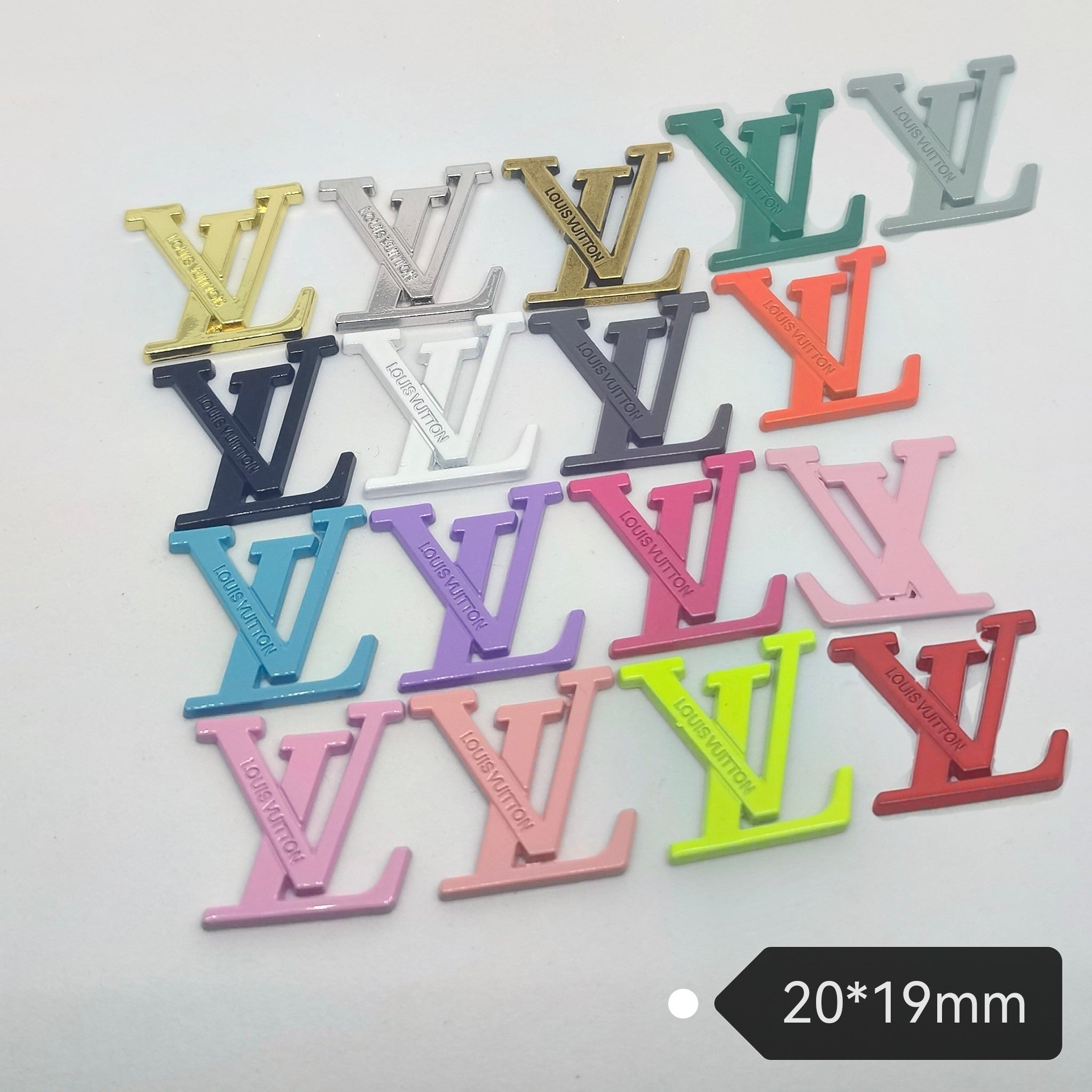 FS19366-About 20×19mm Metal Patch As Picture Shows
