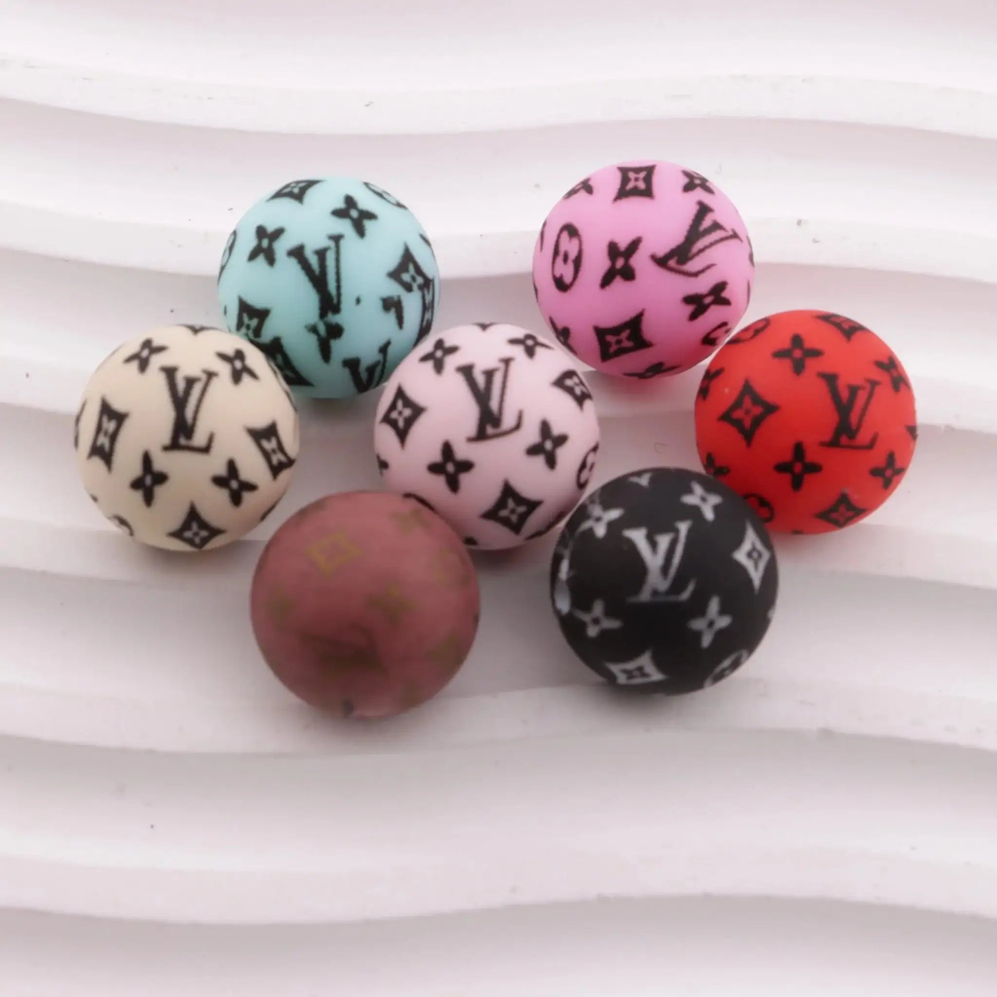 15MM Silicone Beads -Zoe DIY Wholesale
