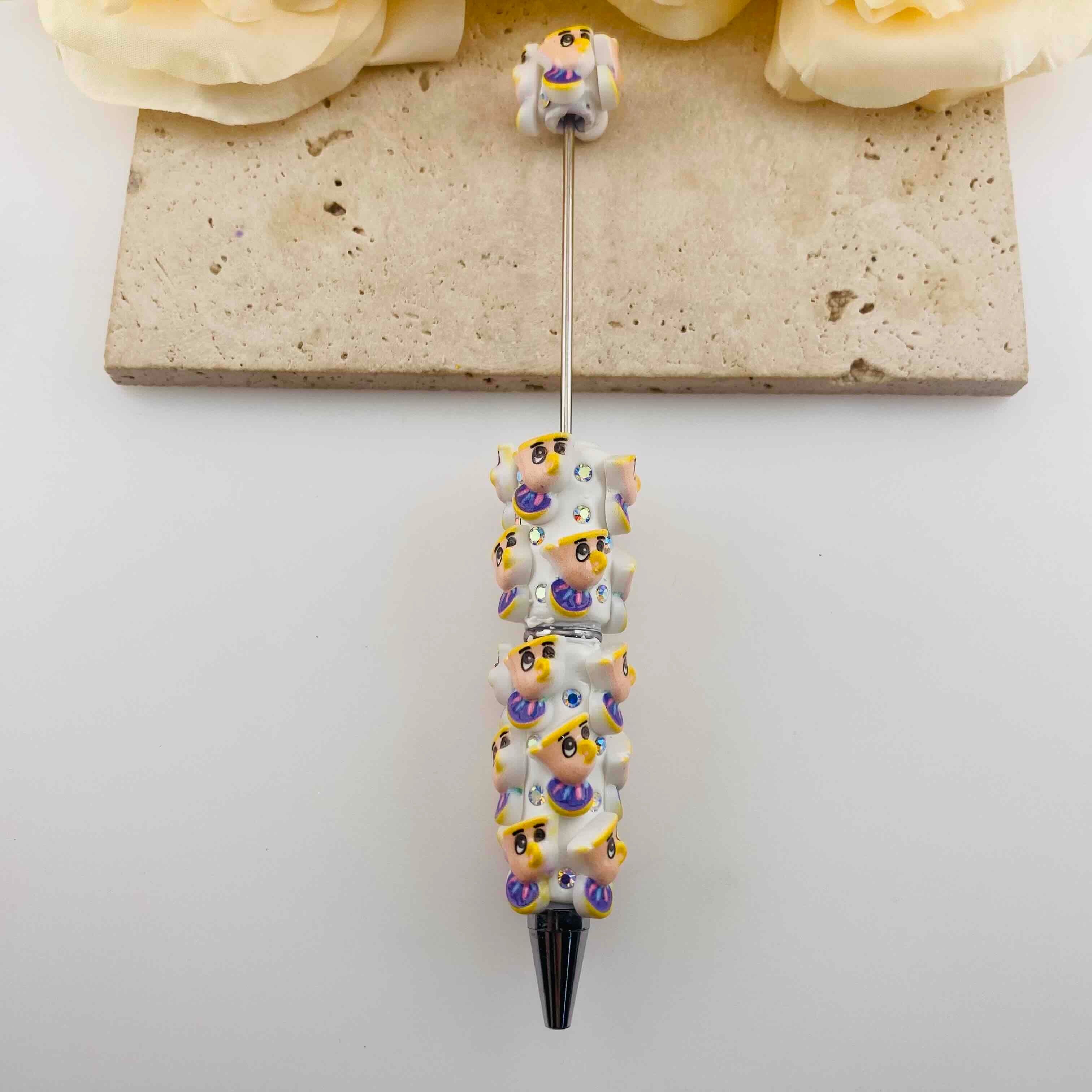 FS19933-Chip Rhinestone Clay Pens