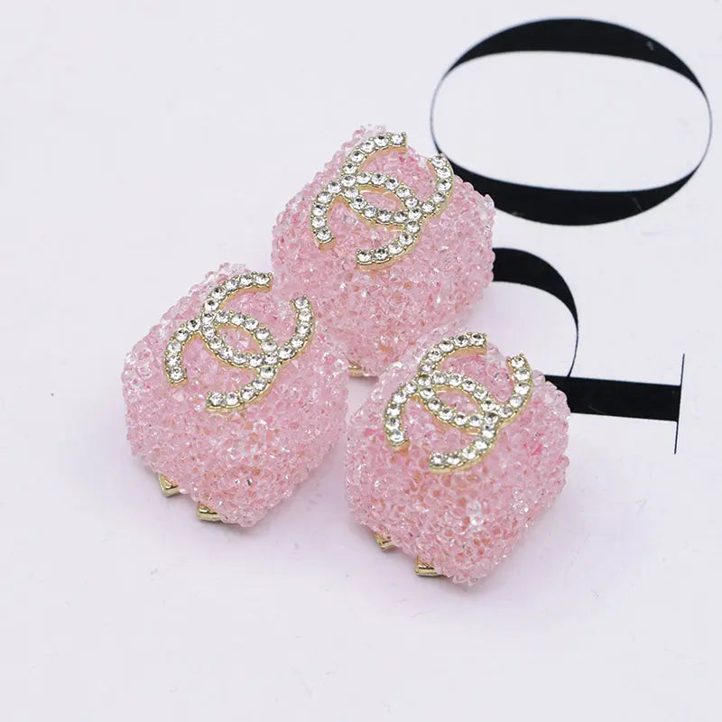 16mm Cc Granulated Sugar Beads for Crafts DIY Bracelets Keychains Pens Jewelry Making Supplies Zoe's DIY Shop