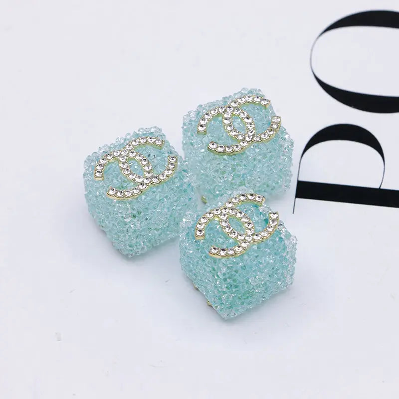 16mm Cc Granulated Sugar Beads for Crafts DIY Bracelets Keychains Pens Jewelry Making Supplies Zoe's DIY Shop