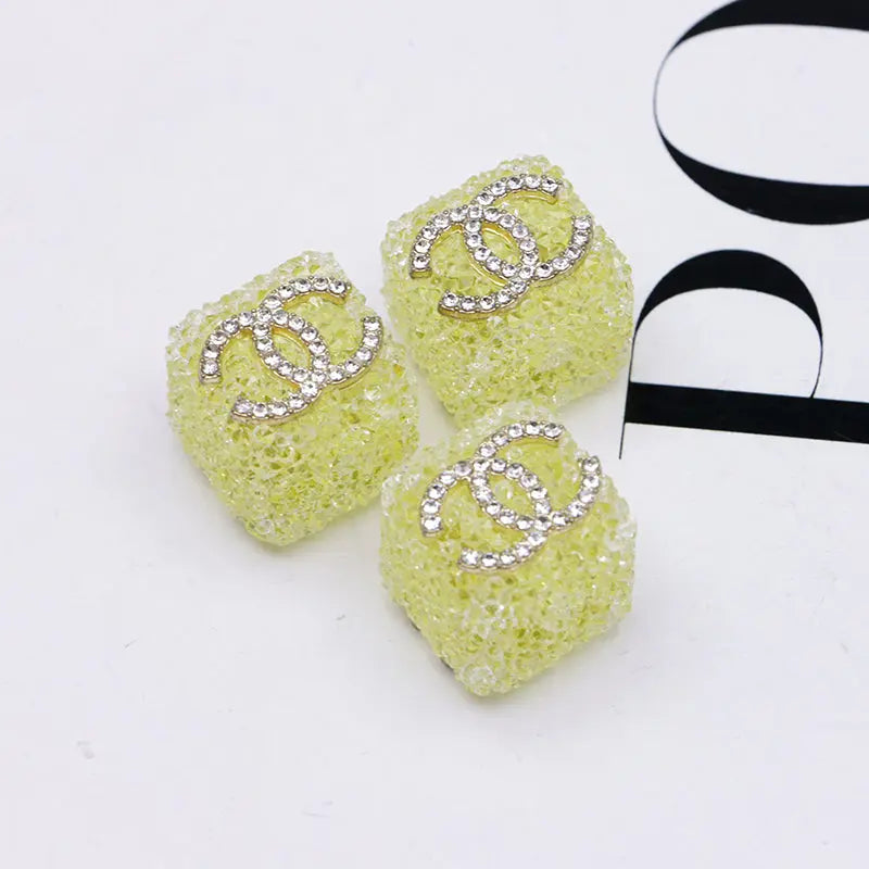 16mm Cc Granulated Sugar Beads for Crafts DIY Bracelets Keychains Pens Jewelry Making Supplies Zoe's DIY Shop