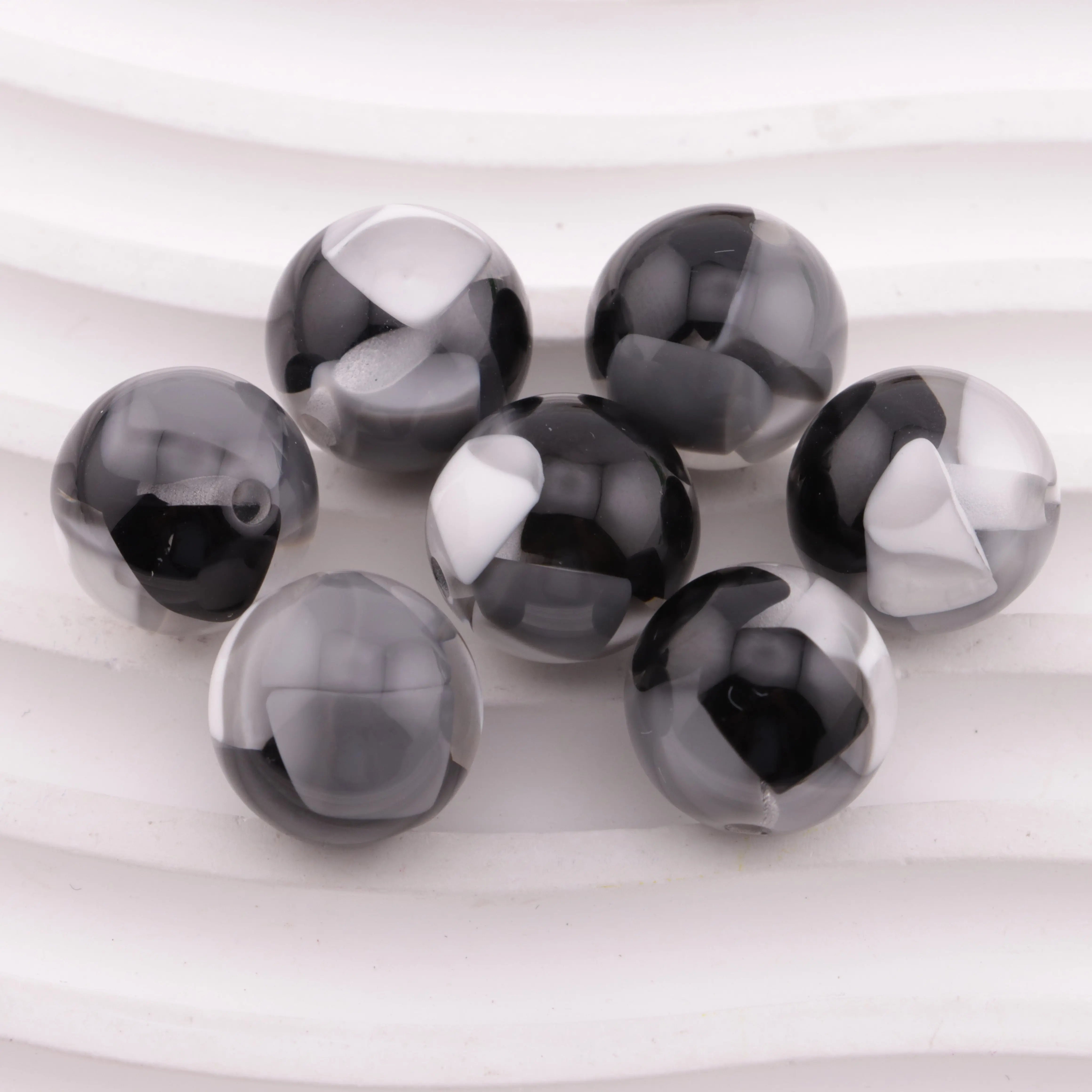 16mm Cheese Color-Blocked Beads Fit For Pen Zoe's DIY Shop