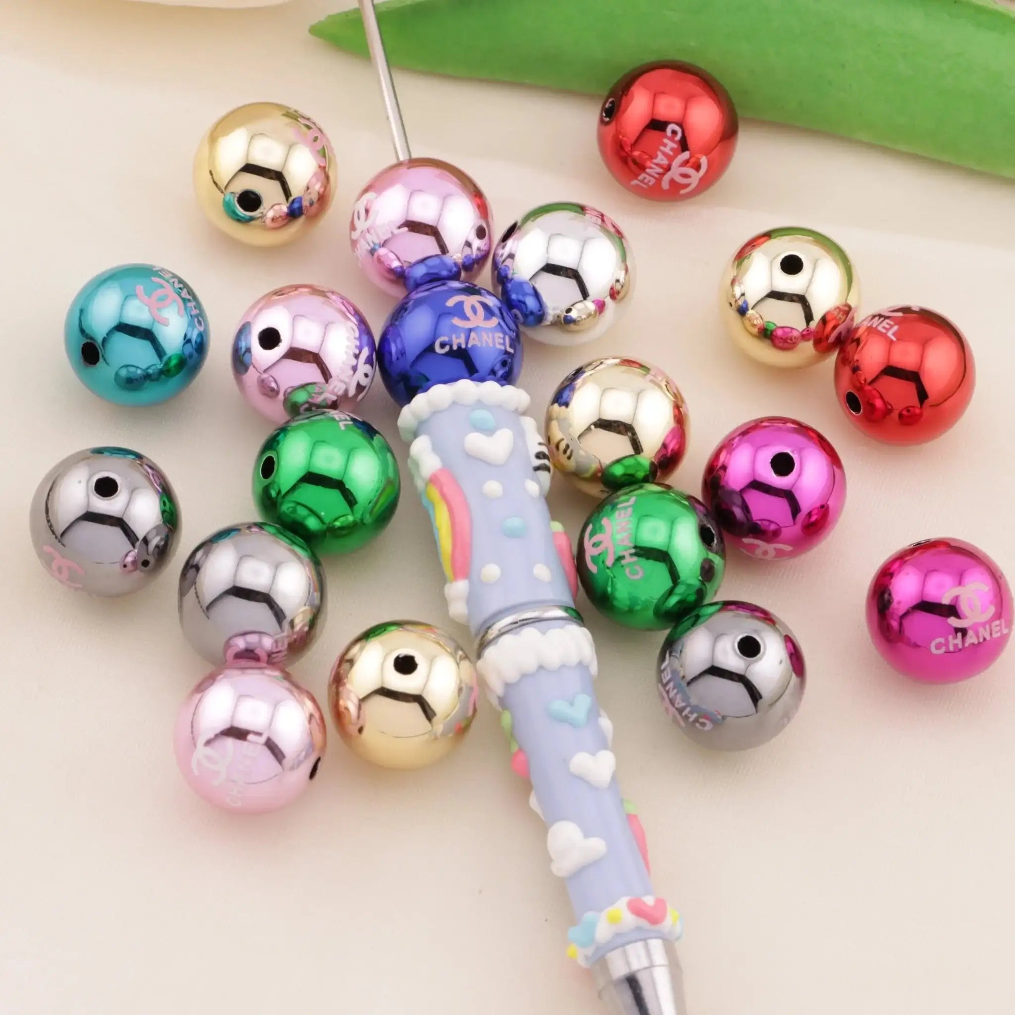 16Mm Acrylic CC Beads -Zoe DIY Wholesale