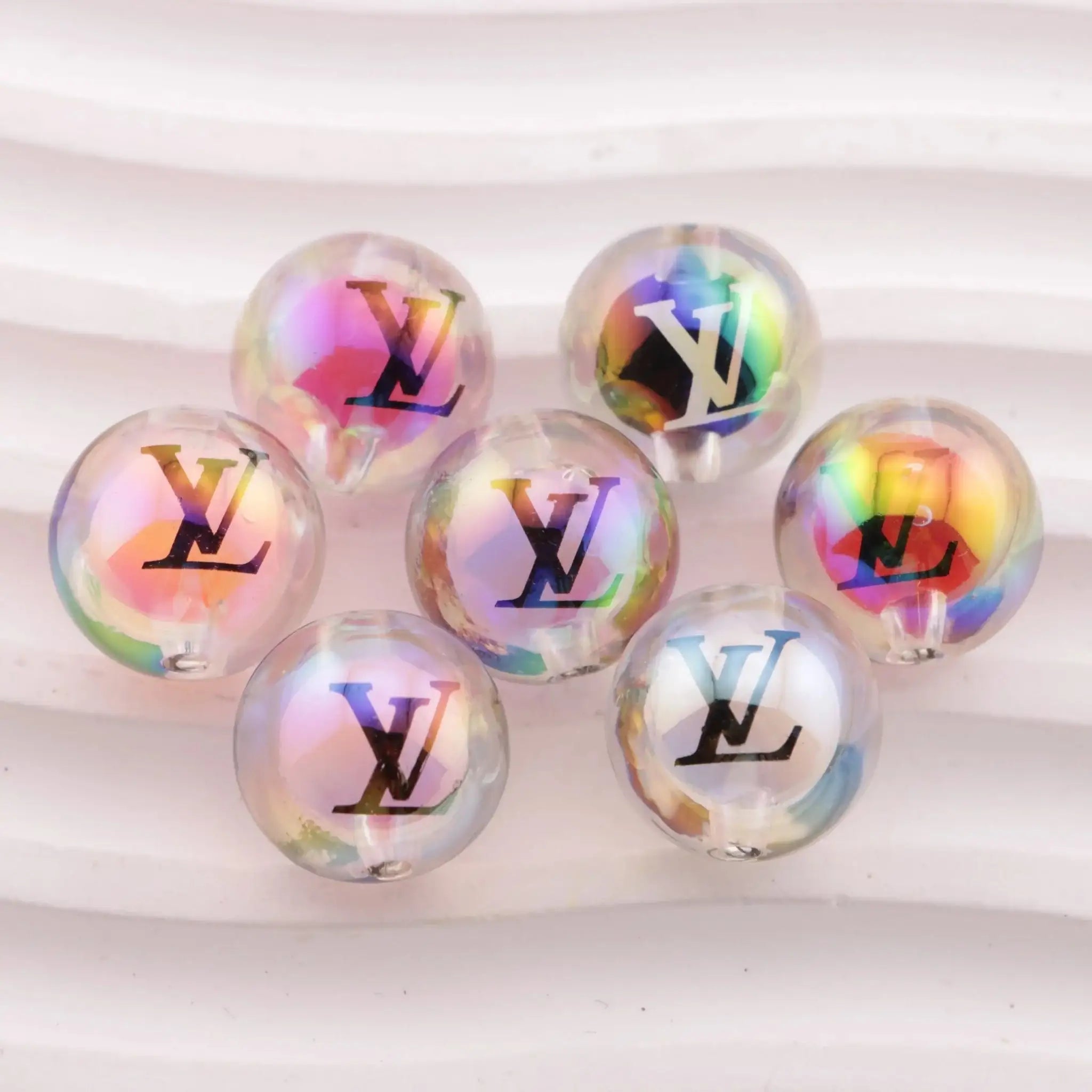 16mm LV Bead-In-Bead Acrylic -Zoe DIY Wholesale
