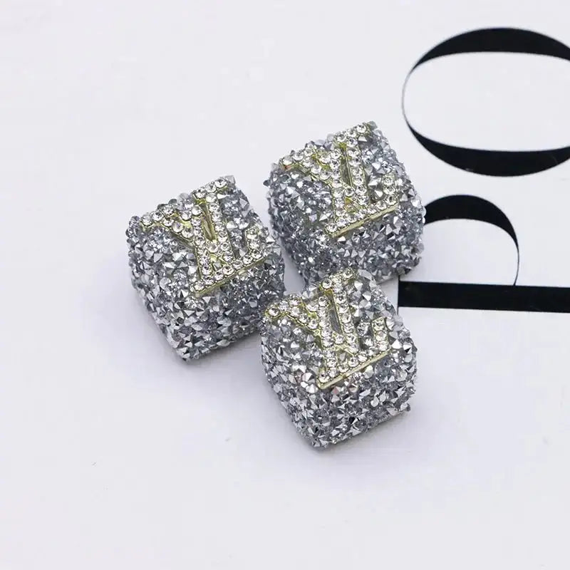 16mm LV Sugar Beads for Crafts DIY Bracelets Keychains Pens Jewelry Making Supplies -Zoe DIY Wholesale